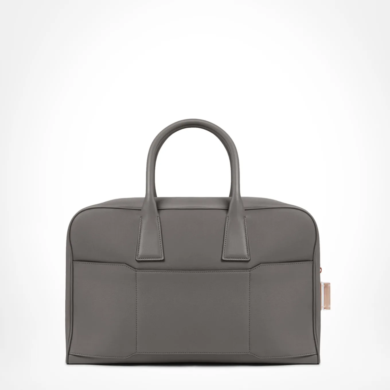 Gray Cristallo Mini Weekend Bag