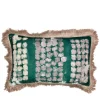 Gray Flowers Cushion