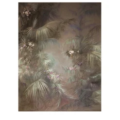 Gray Garden Wallpaper