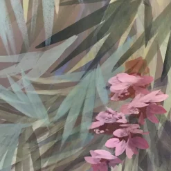 Gray Garden Wallpaper