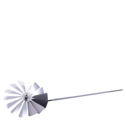 Gray Pinwheel