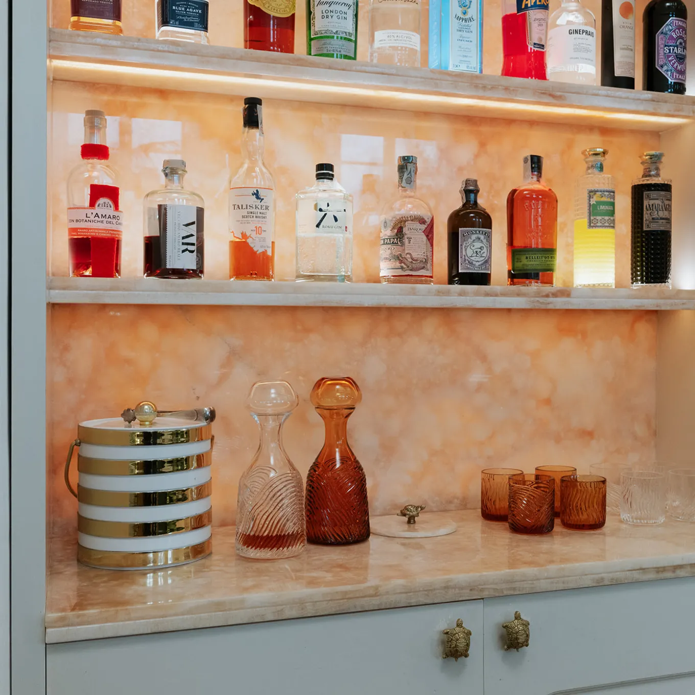 Grecale Crystal Decorative Bottle