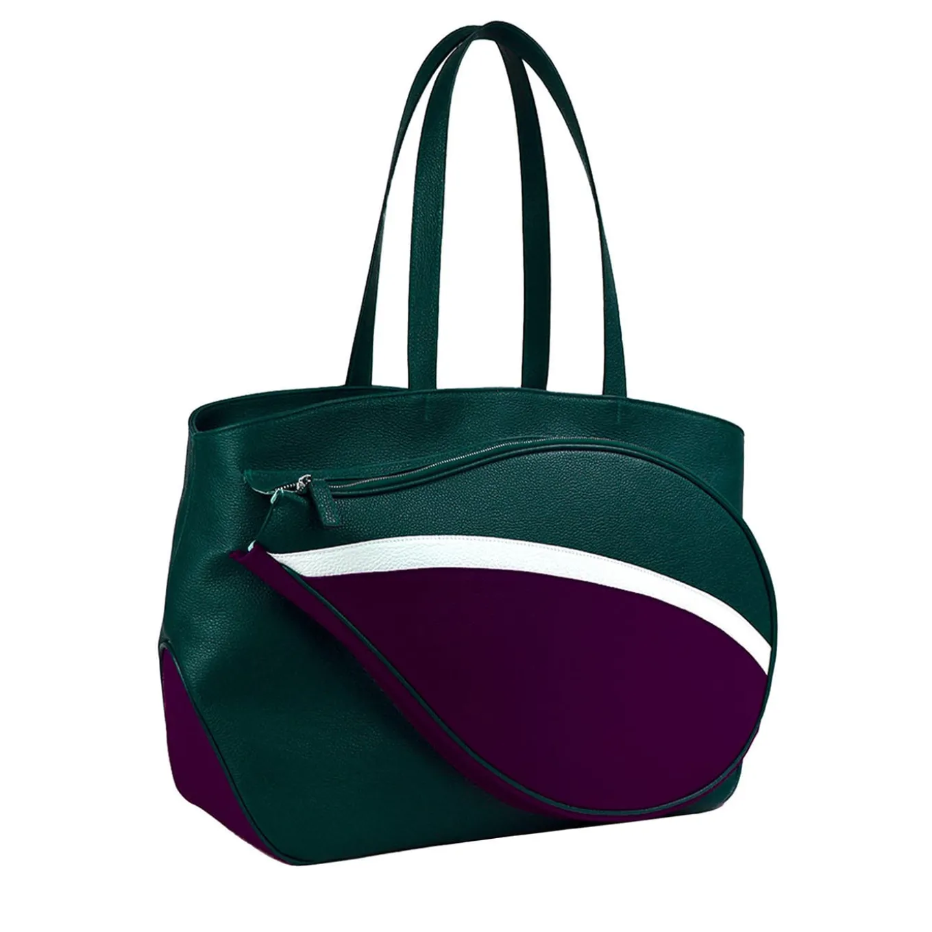 Green & Purple English Slam Shopper