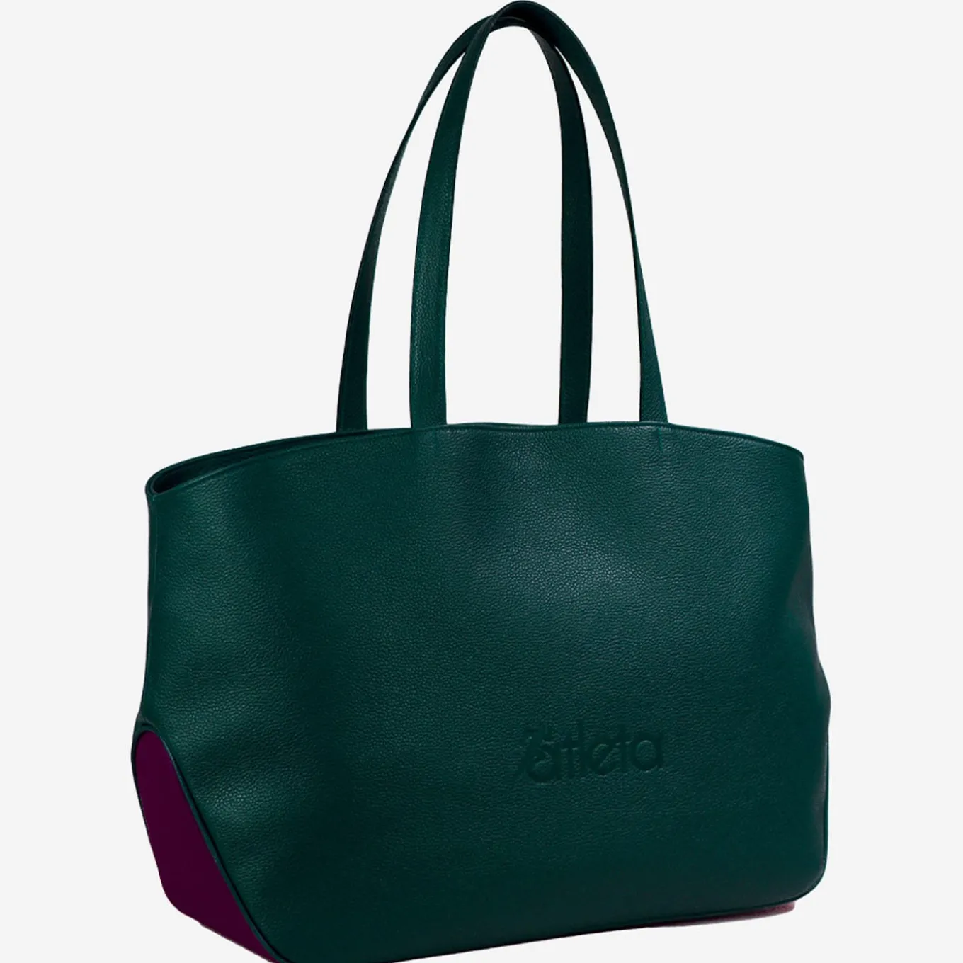 Green & Purple English Slam Shopper