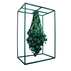 Green Bubbles Sculpture