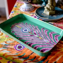 Green Iron Tray by Matthew Williamson