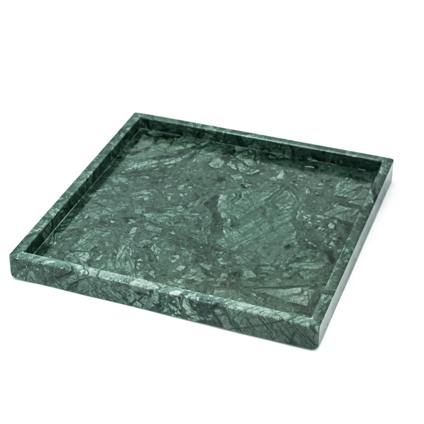 Green Marble Spa Tray