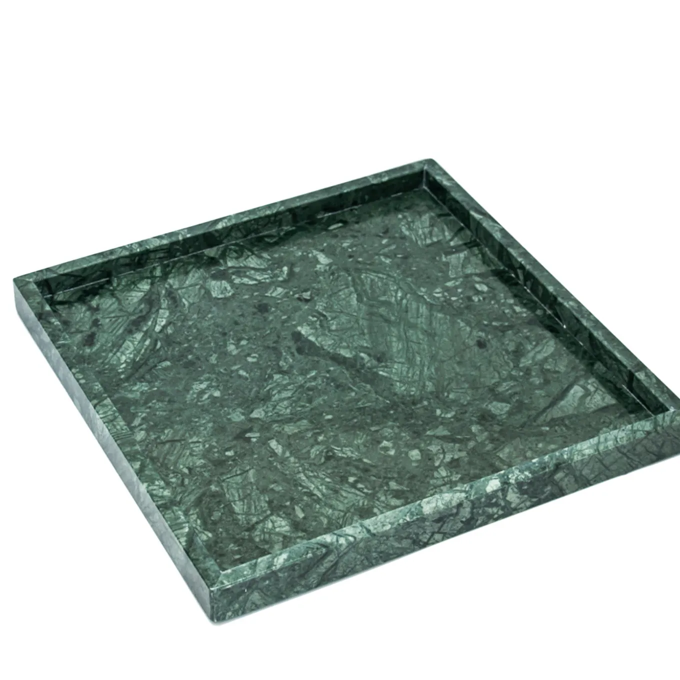 Green Marble Spa Tray