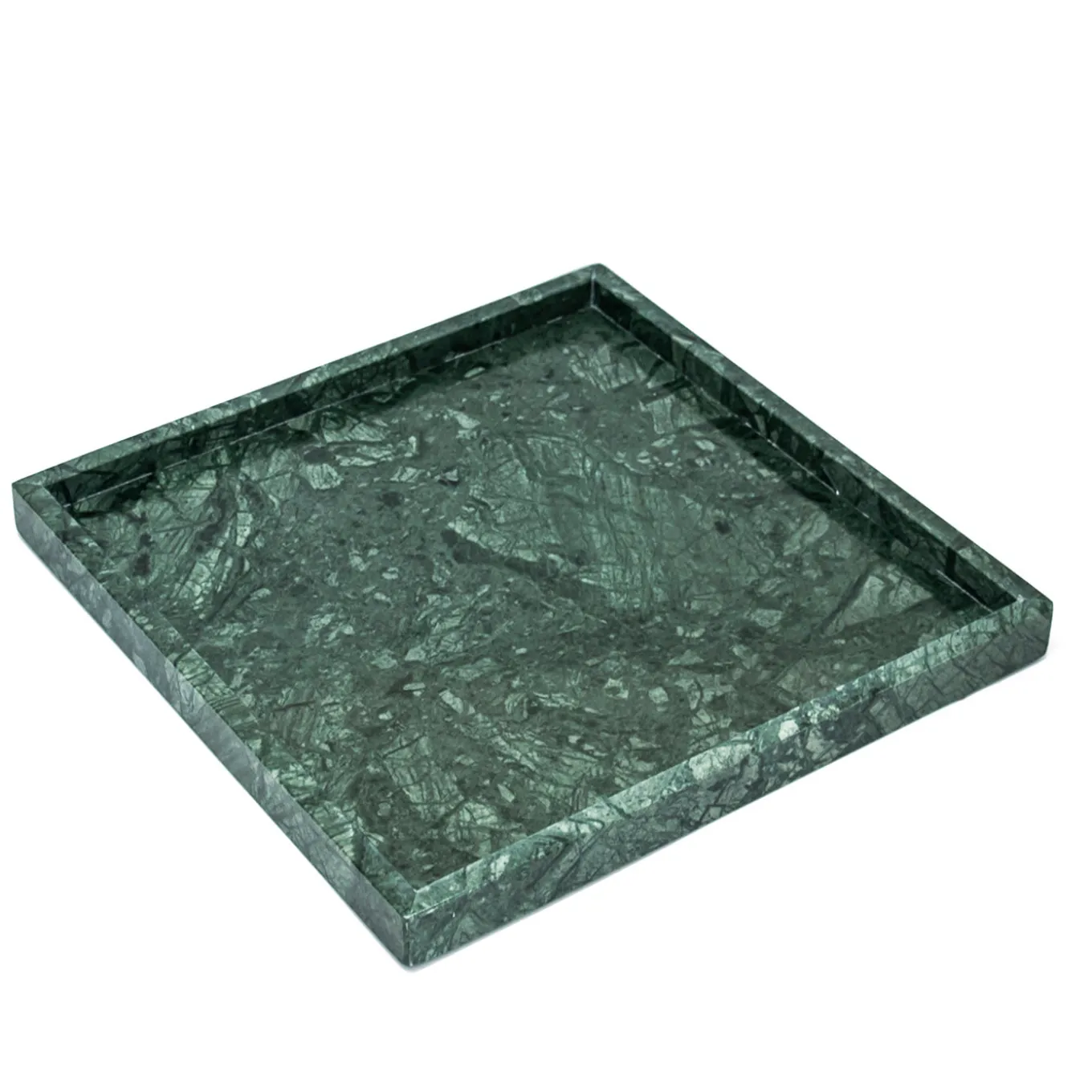 Green Marble Spa Tray