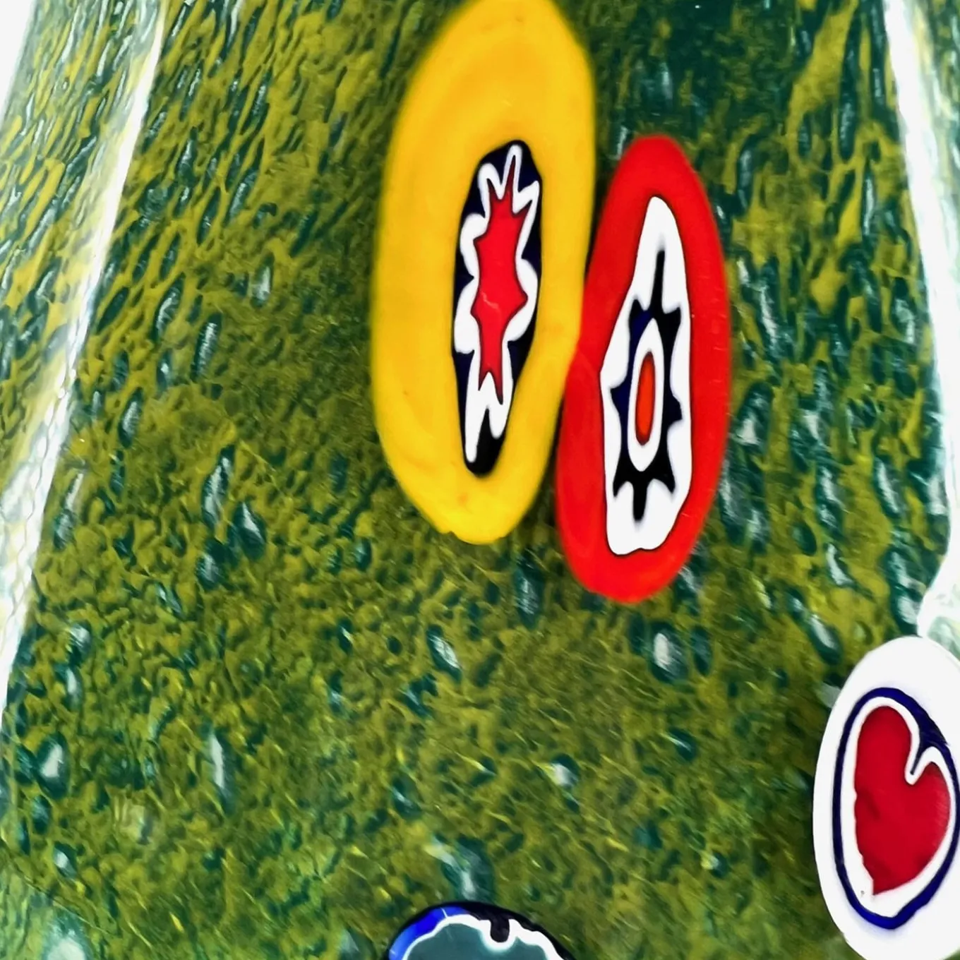 Green Murrina Vase #2