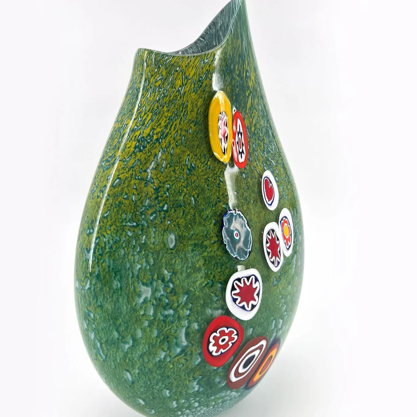 Green Murrina Vase #2