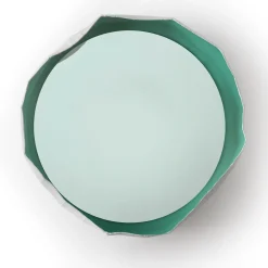 Green Ninfea 50 Mirror By Giovanni Botticelli & Paola Paronetto