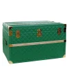 Green Royal Leather Trunk