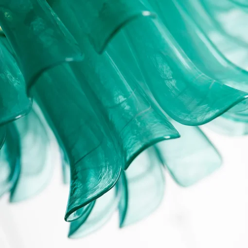 Green Saddle Chandelier