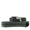 Green Velvet Sofa by Giuseppe Carpanelli