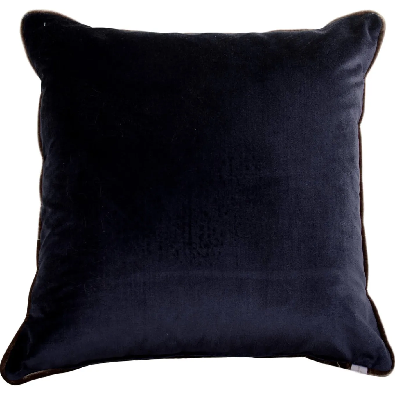 Grey Carrè Cushion in jacquard fabric and Silk Velvet