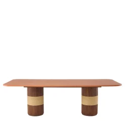 Grissini Large Rectangular Wood Outdoor Dining Table