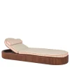 Grissini Wood Outdoor Sunlounger
