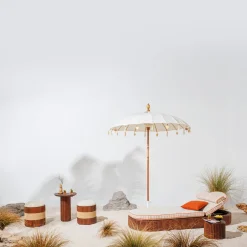 Grissini Wood Outdoor Sunlounger