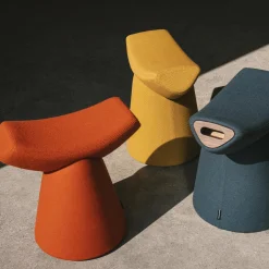 Guardian Stool with Handle by Patrick Norguet