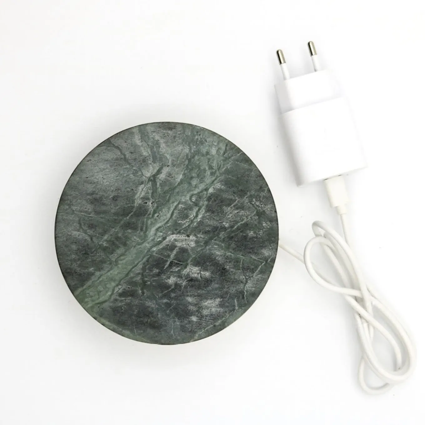 Guatemala Green Marble Base Small Wireless Charger
