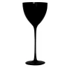 Guccio Set of 6 Black Wine Glasses
