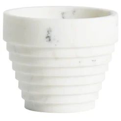 Guggenheim White Michelangelo Pot by Michele Chiossi