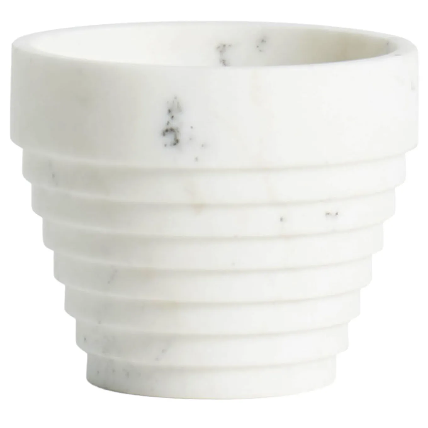 Guggenheim White Michelangelo Pot by Michele Chiossi