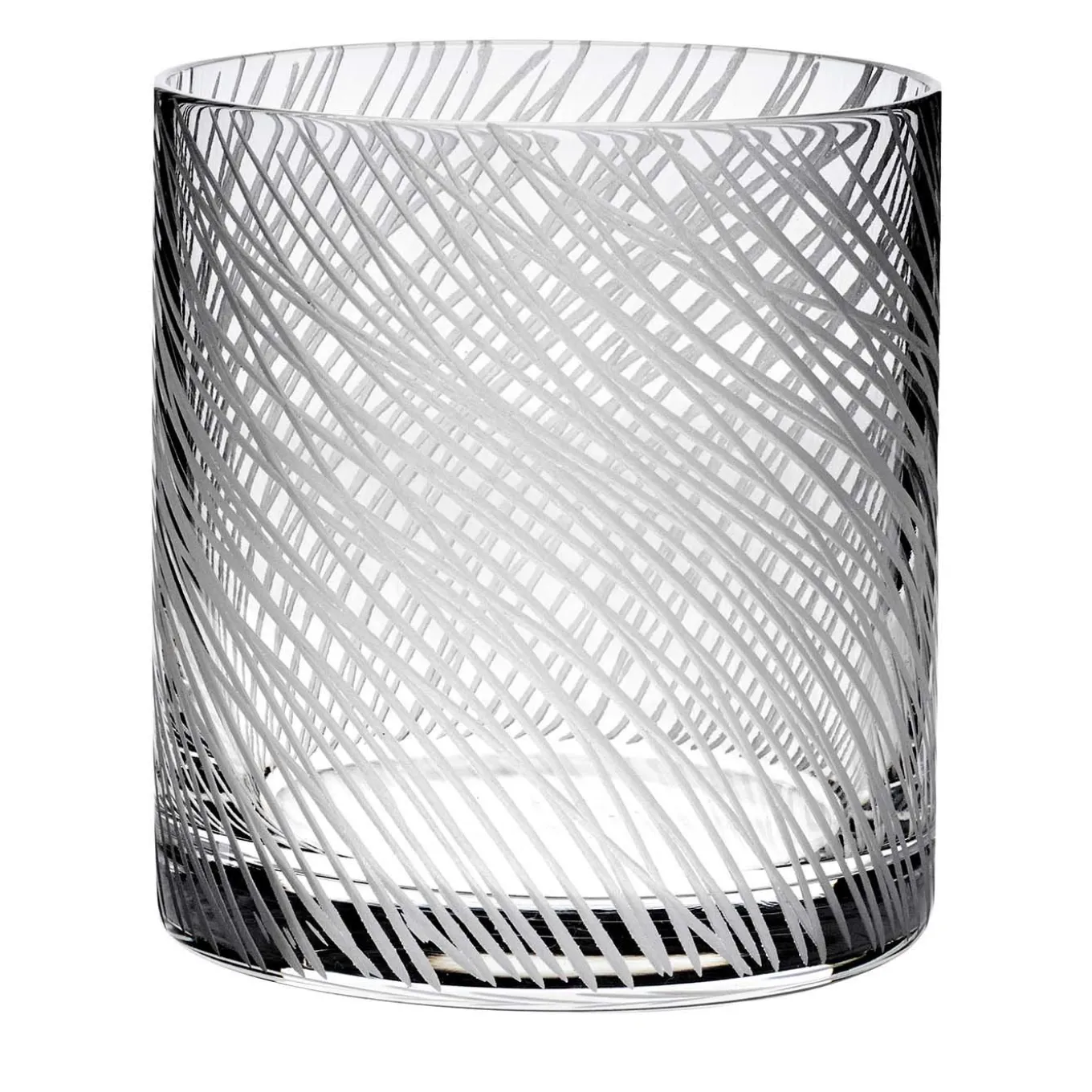 Hair Set of 6 Frosted Engraving Glasses