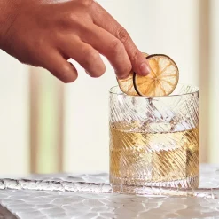 Hair Set of 6 Shiny Engraving Glass