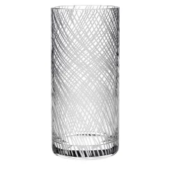 Hair Set of 6 Tall Frosted Engraving Glasses