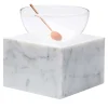Half Moon Bowl in Carrara Marble