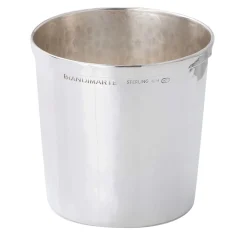 Hammered Silver Liqueur Glass