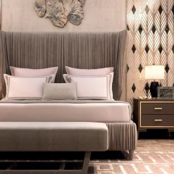 Hamptons Wood Nightstand by Giannella Ventura