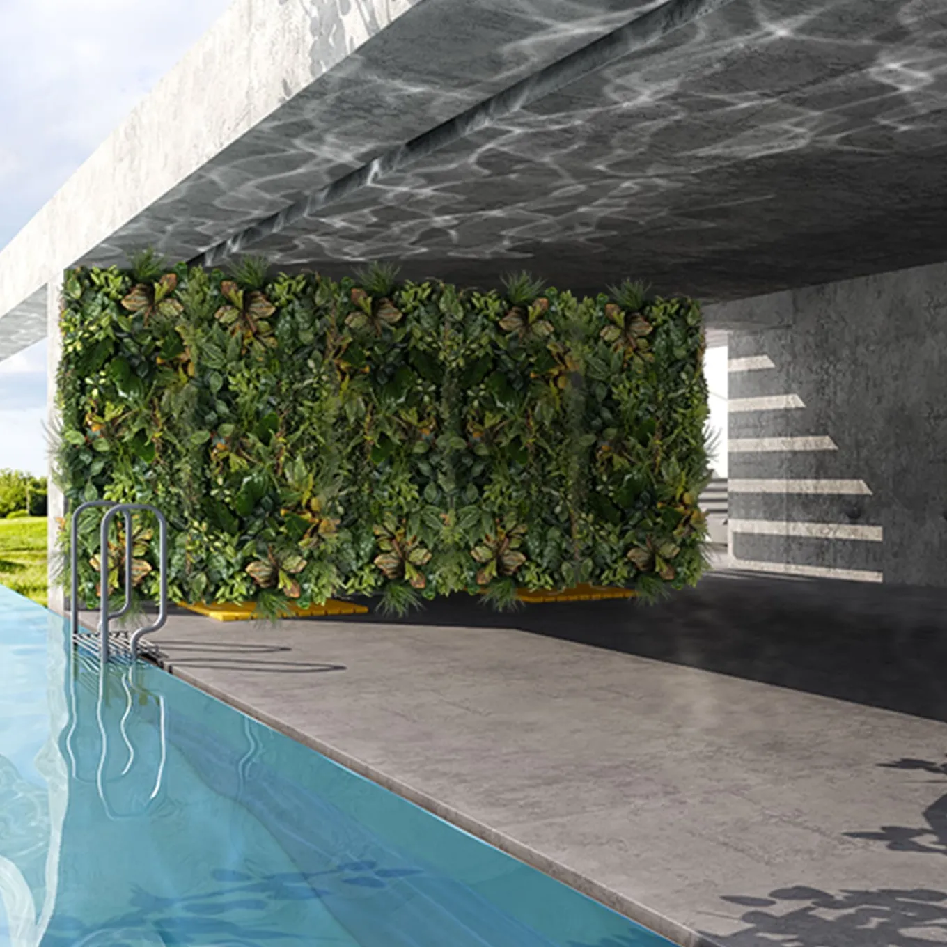 Hana Indoor Vertical Greenery Composition