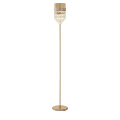 Hanami Gold Satin Floor Lamp