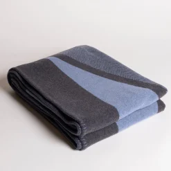 Harlequin Graphite-Powder Blue Fancy Plaid