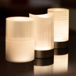 Haute Stripe Rechargeable Table Lamp by Federico Peri