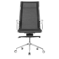 Havana B Black Fully Mesh Armchair