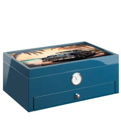 Havana-inspired Powder Blue Humidor (Special Club Edition)