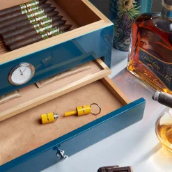 Havana-inspired Powder Blue Humidor (Special Club Edition)
