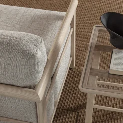 Heiko Solid Wood Lounge Chair