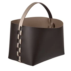 Helena Small Chocolate And Cappuccino Basket