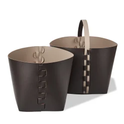 Helena Small Chocolate And Cappuccino Basket