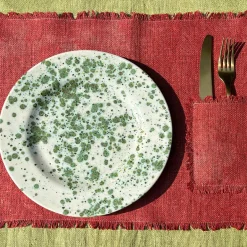 Herb Mottled Green Dinner Plate