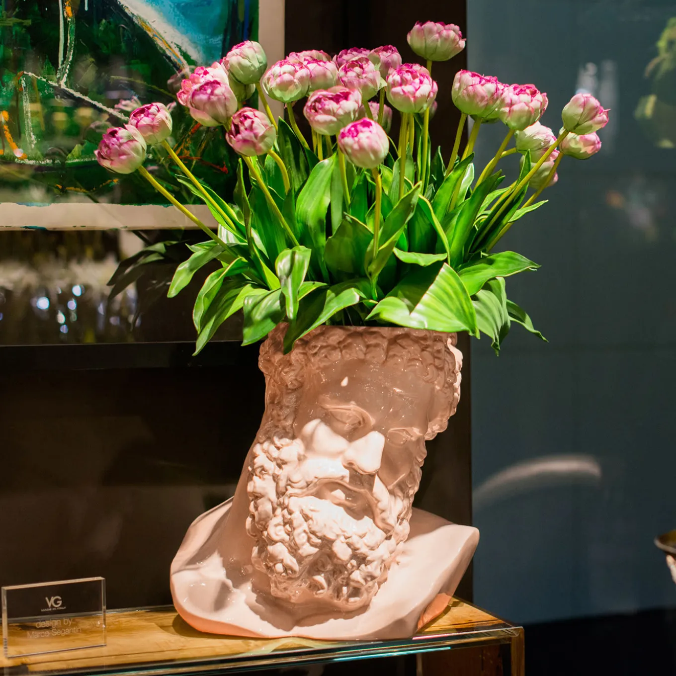 Hercules Cantaloupe Vase