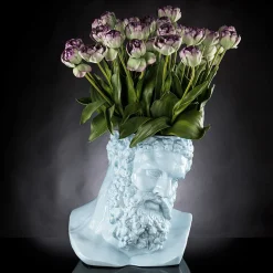 Hercules Purist Blue Vase