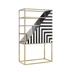 Herringbone Bookshelf