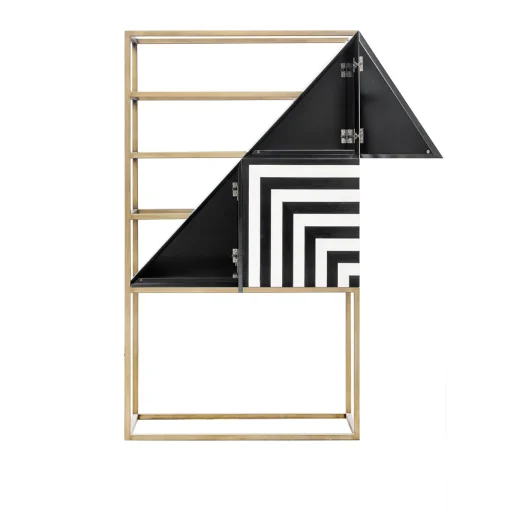 Herringbone Bookshelf