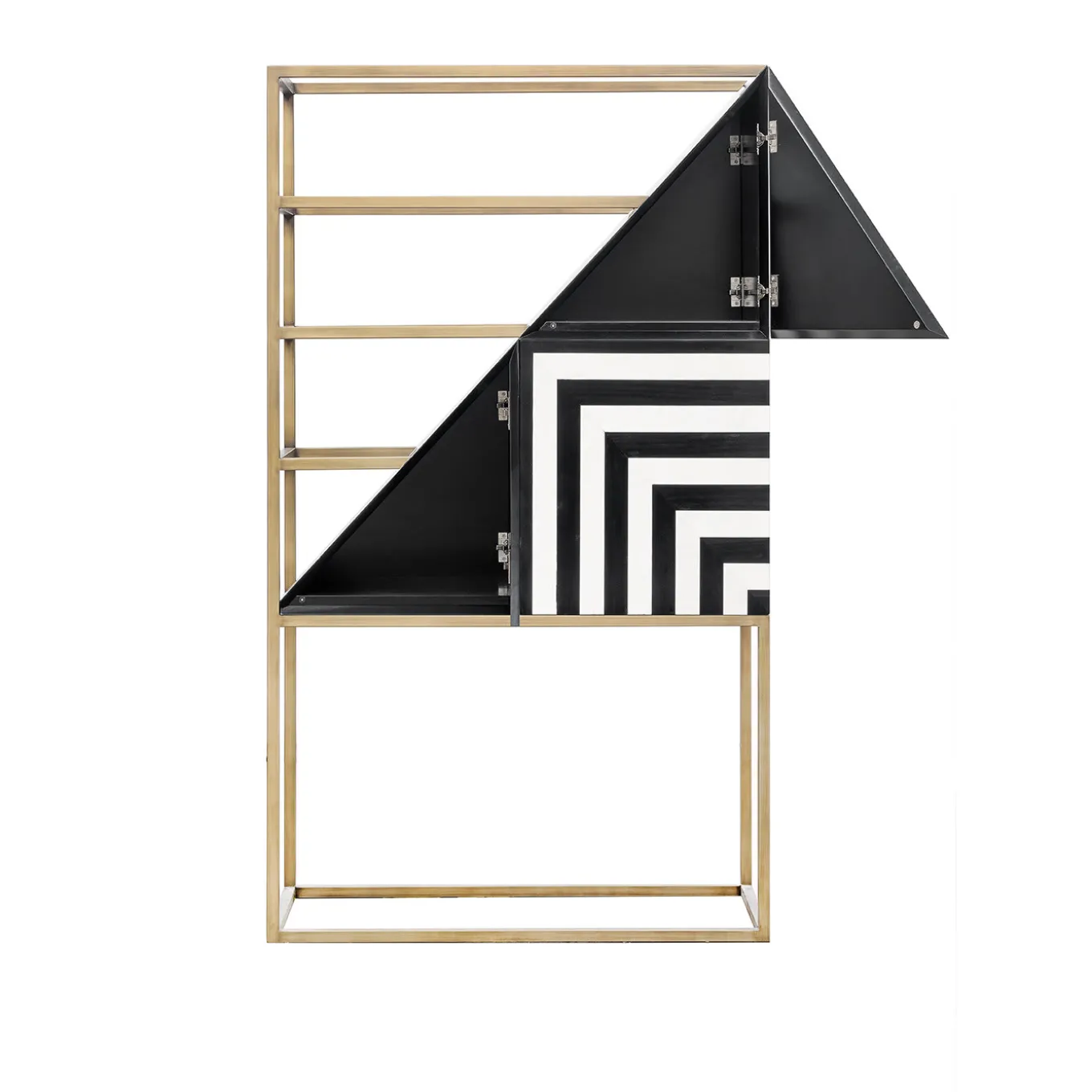 Herringbone Bookshelf